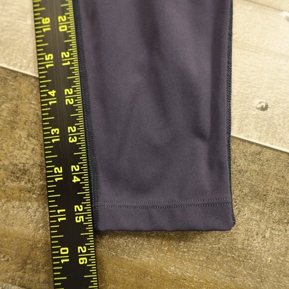 Firm Abs High-Waisted Cargo Leggings Women’s Medium Navy Nylon Spandex - Picture 4 of 14